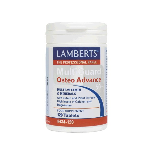 Lamberts MultiGuard OsteoAdvance 50+, Πολυβιταμίνη 120 Tabs