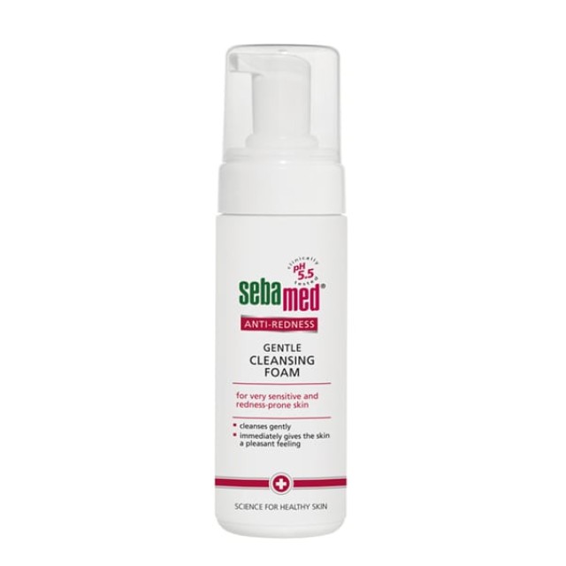Sebamed Anti-Redness Cleansing Foam Απαλός Αφρός Καθαρισμού για Πρόσωπο 150ml