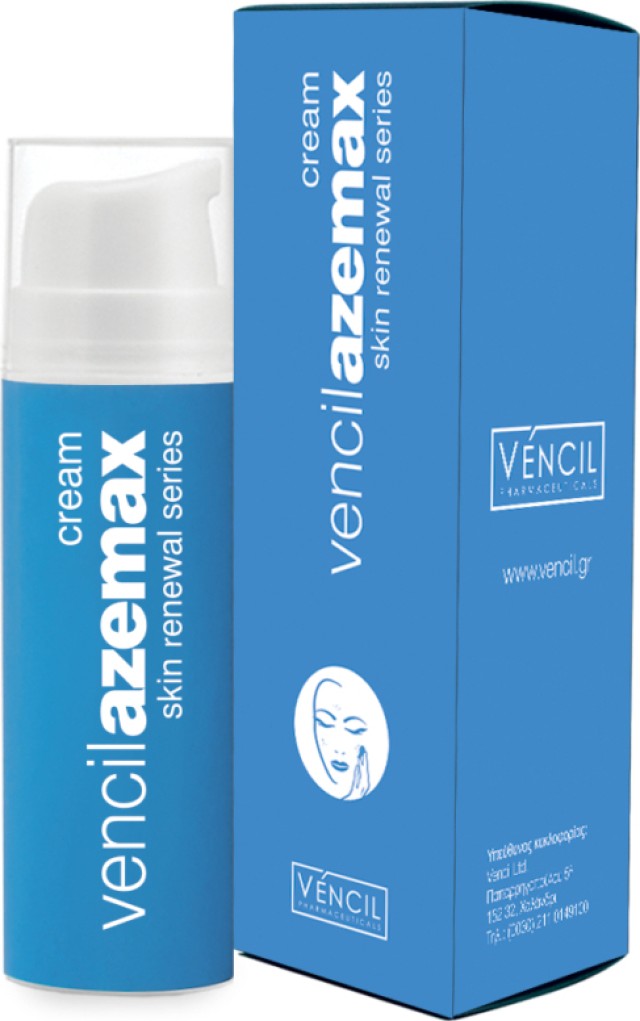 Vencil Azemax Cream Κρέμα για την Επανόρθωση των Ατελειών του Ακνεϊκού & Λιπαρού Δέρματος 50ml