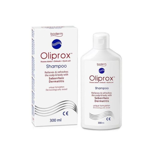Boderm Oliprox Shampoo Αντιπιτυριδικό Σαμπουάν 300ml