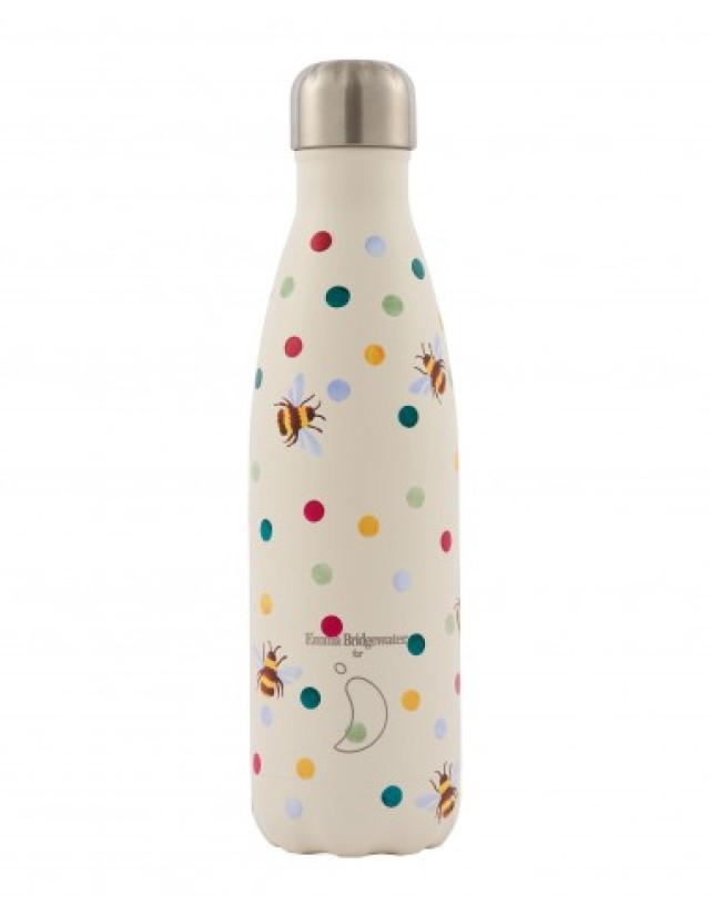 Chillys Μπουκάλι Θερμός 500ml, Emma Bridgewater Bumblebee & Small Polka Dot