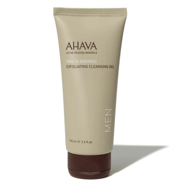 Ahava MEN Time to Energize Exfoliating Cleansing Gel Καθαρισμού Απολέπισης 100ml