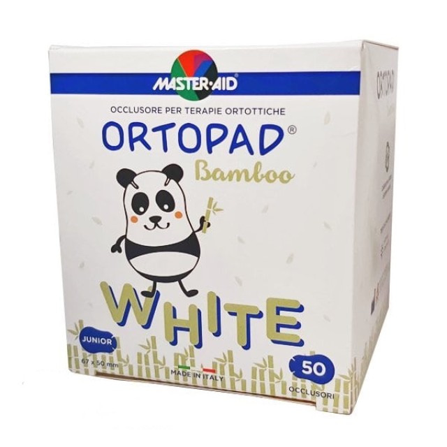 Master Aid Ortopad Junior Παιδικά Οφθαλμικά Επιθέματα 67x50mm, Έως 2 Ετών, 50 Τεμάχια