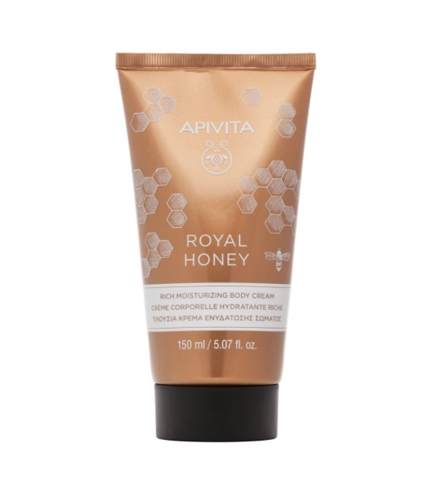 Apivita Royal Honey Πλούσια Κρέμα Ενυδάτωσης Σώματος 150ml