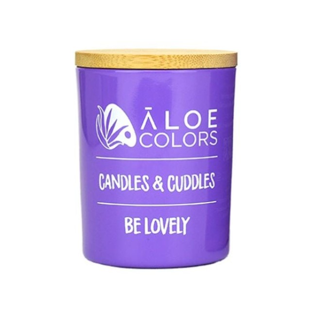 Aloe Colors Soy Candle Be Lovely Αρωματικό Κερί Σόγιας, 150g