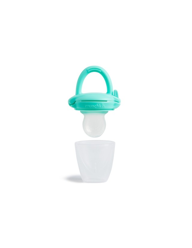 Munchkin Baby Food Feeder Silicone 4m+ Χρώμα Πράσινο 1Τμχ.