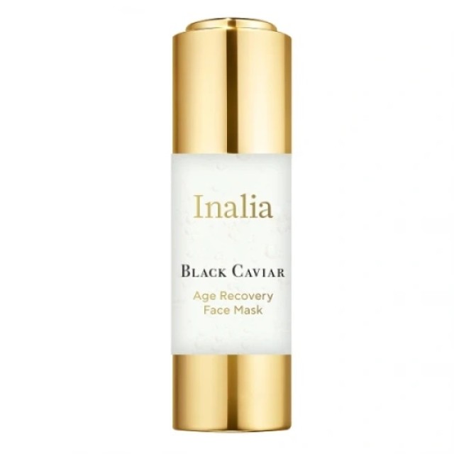 Inalia Black Caviar Age Recovery Face Mask, Αντιρυτιδική Μάσκα Προσώπου 30ml