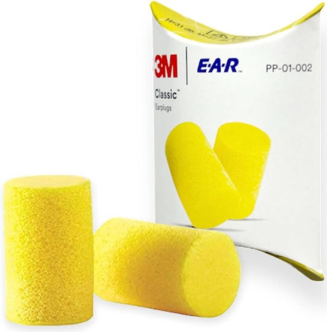 Earclassic 3M Ωτοασπίδες Σφουγγάρι 2τμχ