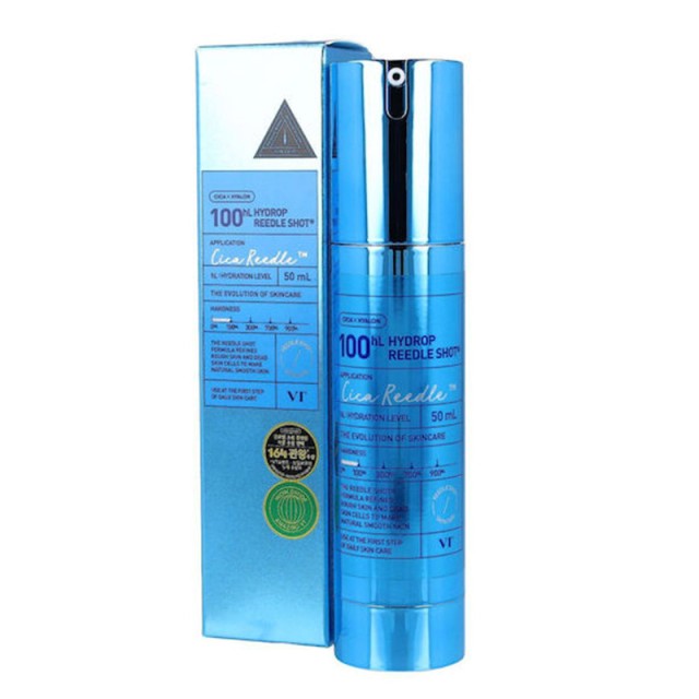 VT Cosmetics Hydrop Reedle Shot 100 Ενισχυτικό με τεχνολογία microneedle & υαλουρονικό 50ml