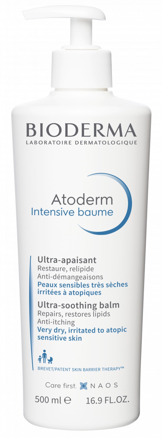 Bioderma Atoderm Intensive Baume Εντατική Επανορθωτική Φροντίδα Κατά του Κνησμού 500ml
