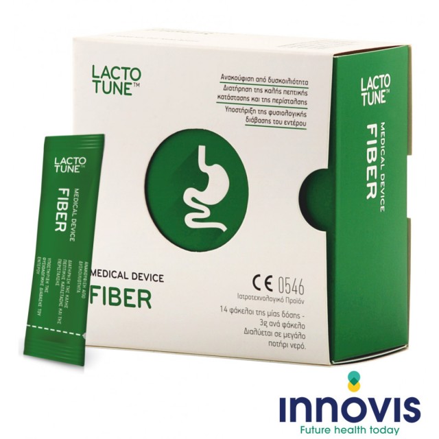 Lactotune Fiber Αντιμετώπιση της Δυσκοιλιότητας 14 Φακελίσκοι
