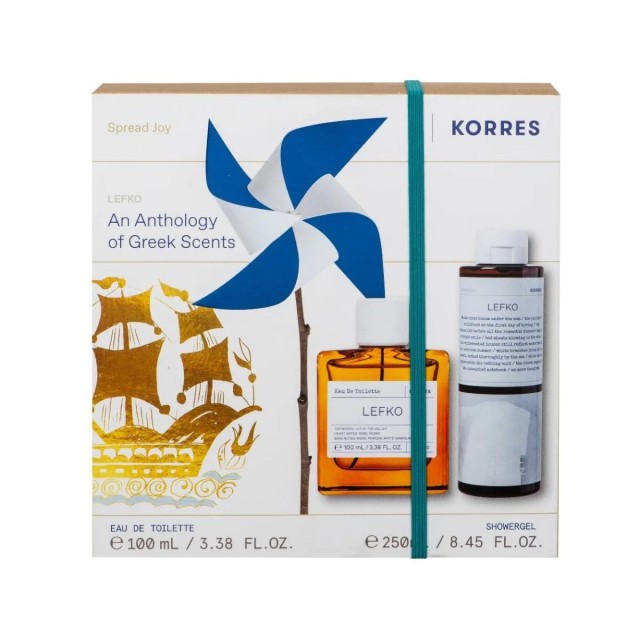 Korres Promo Lefko Άρωμα 100ml & Lefko Αφρόλουτρο 250ml