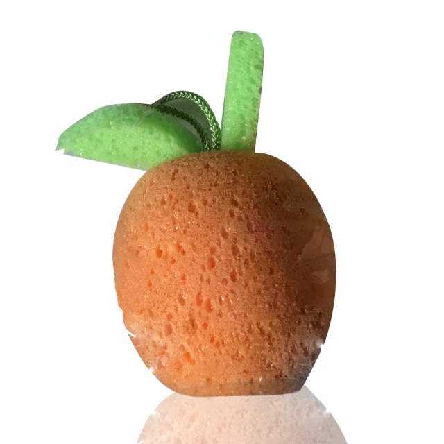 Martini Massage the Bath Fruit, Σφουγγάρι με Σχέδιο Πορτοκάλι 1 Τεμάχιο