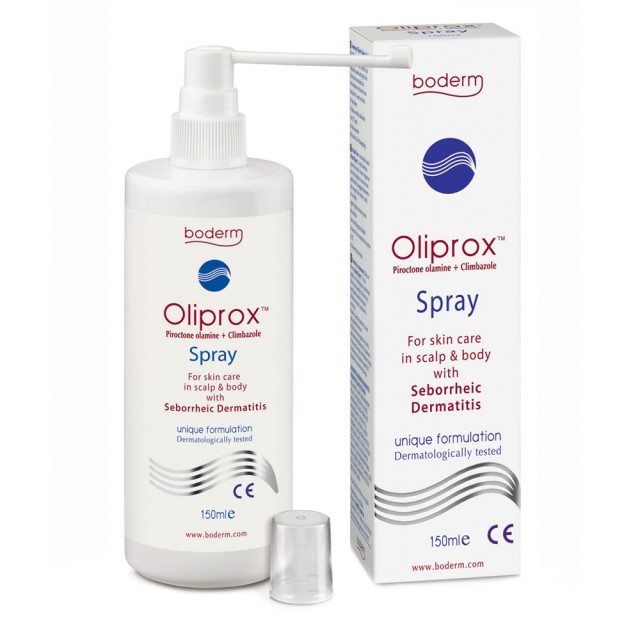 Boderm Oliprox Spray Κατά της Σμηγματορροϊκής Δερματίτιδας 150ml