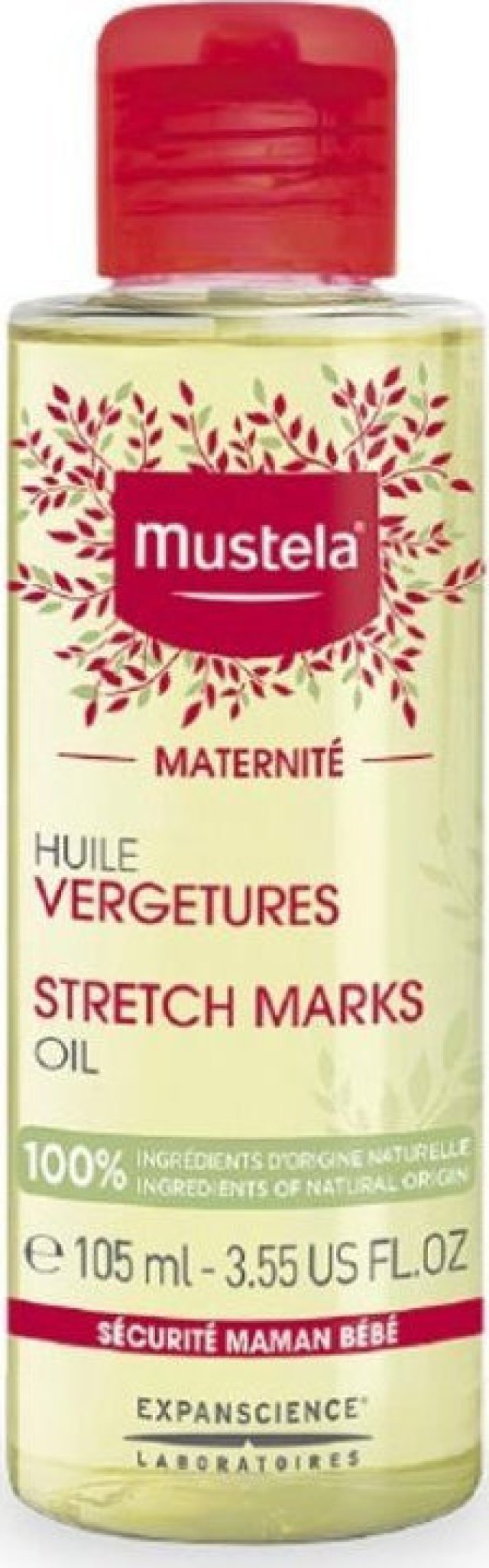 Mustela Stretch Marks Oil Λάδι για Ραγάδες Χωρίς Άρωμα 105ml