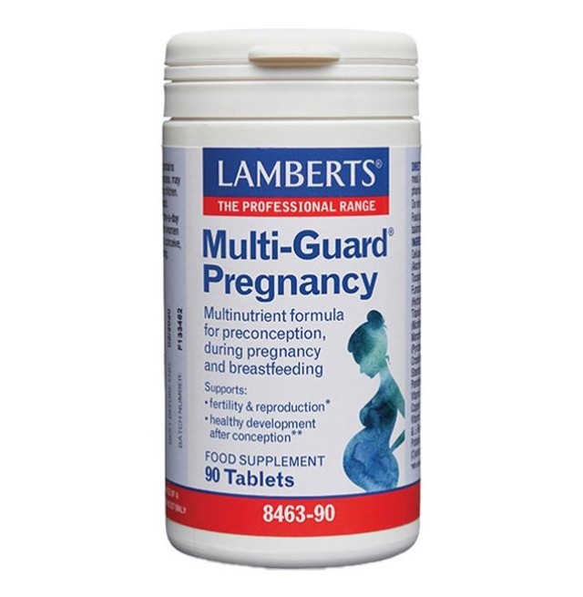 Lamberts Multi Guard Pregnancy, Συμπλήρωμα Διατροφής 90tabs.