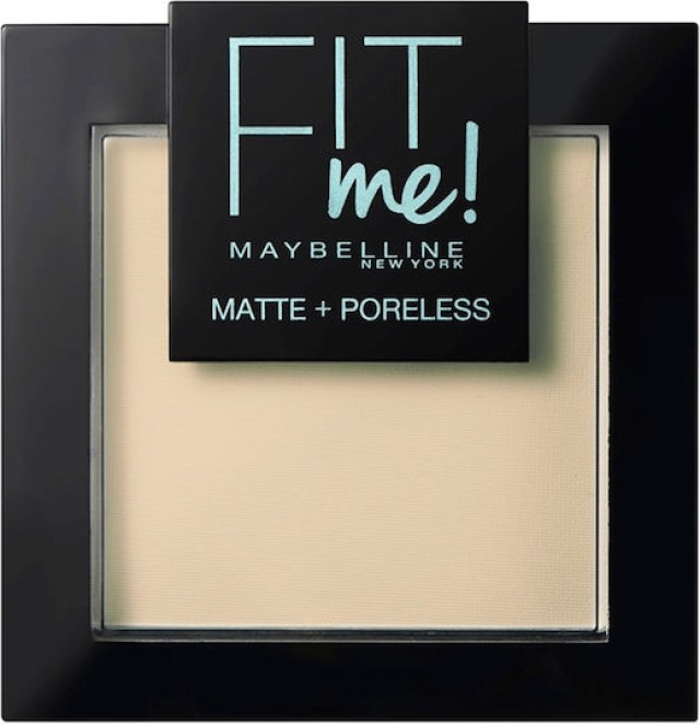 Maybelline Fit Me Matte & Poreless Πούδρα 105 Natural Ivory 8.5gr