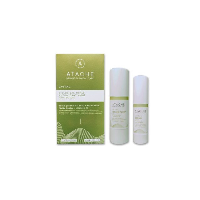 Atache C Vital Set Active (Serum 15ml + Fluid 30ml), 45ml