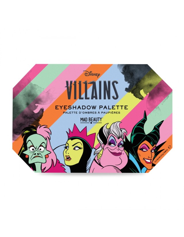 Mad Beauty Villains Eyeshadow Pallette 12 x 2.5gr