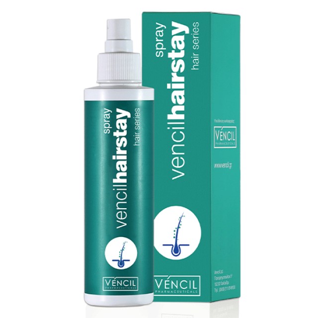 Vencil Hairstay Spray Leave-in Μαλακτικό Σπρέι Μαλλιών με Ενδυναμωτικούς Παράγοντες 200ml