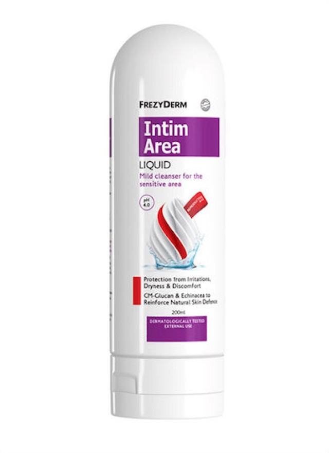 Frezyderm Intim Area Liquid pH4.0 Καθαριστικό Ευαίσθητης Περιοχής 200ml