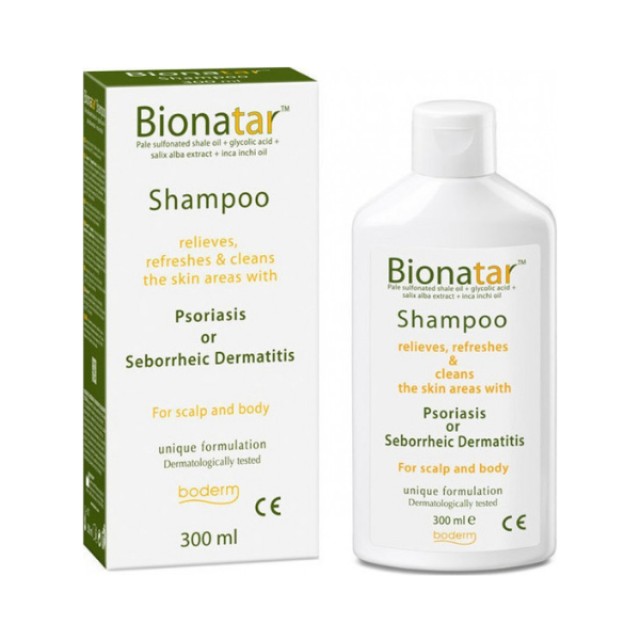 Boderm Bionatar Shampoo Σαμπουάν Κατά της Ψωρίασης & Σμηγματορροϊκής Δερματίτδας 300ml