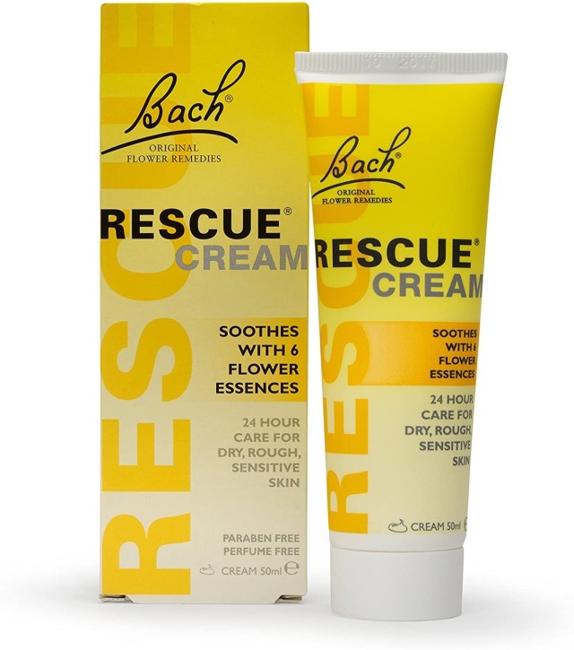 Rescue Cream Bach Λειτουργεί ως Βάλσαμο στο Σκασμένο ή Ερεθισμένο Δέρμα 50ml