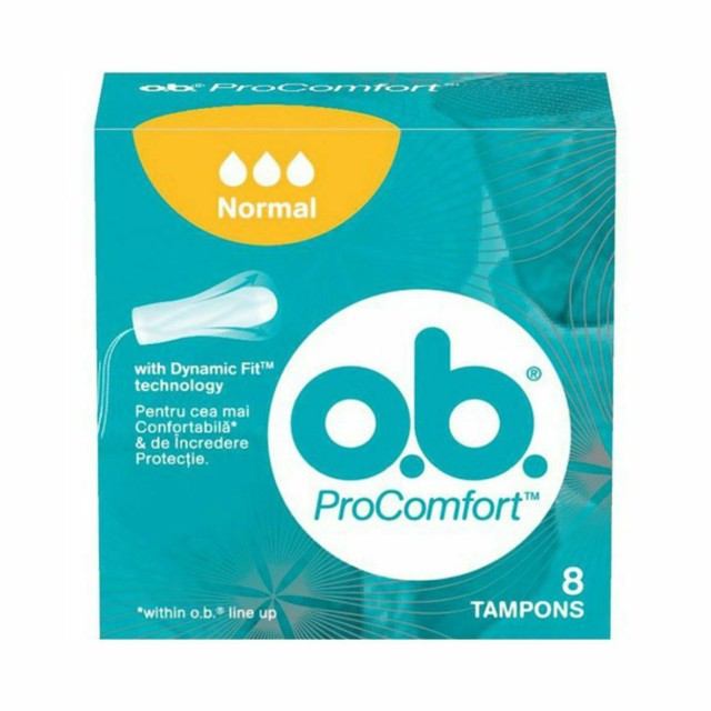 O.B. ProComfort Normal 8 Tampons