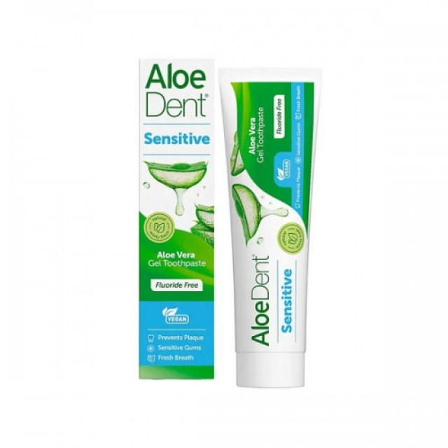 Optima Aloedent Sensitive Οδοντόκρεμα Για Ευαίσθητα Ούλα 100ml