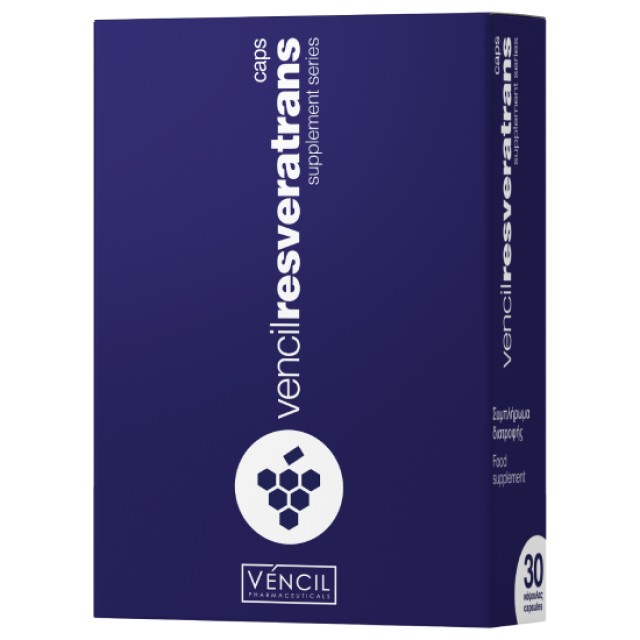 Vencil Resveratrans Για Την Καρδιαγγειακή Υγεία & Την Υγεία Των Οστών 30caps