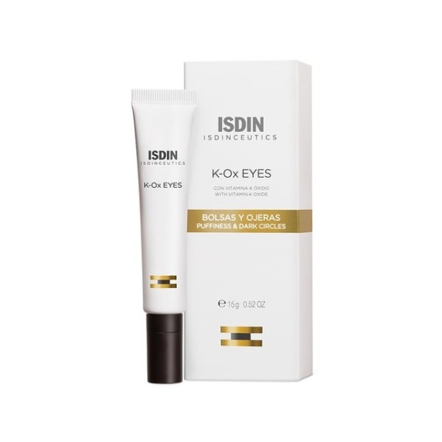 ISDIN K-Ox Eyes Κρέμα Ματιών με Οξείδιο της Βιταμίνης Κ Πρησμένα Μάτια & Μαύροι Κύκλοι 15gr