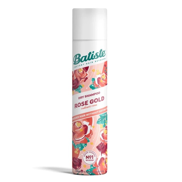Batiste Rose Gold Ξηρό Σαμπουάν Γενικής Χρήσης για Όλους τους Τύπους Μαλλιών 200ml