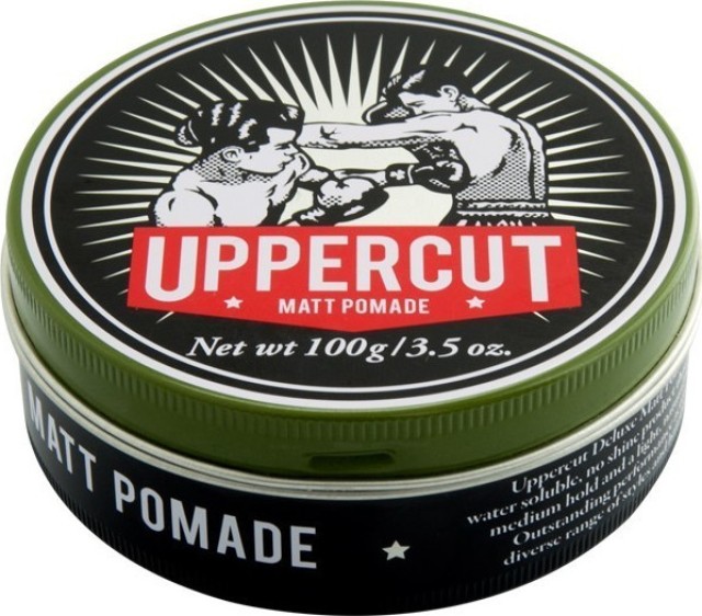 Uppercut Deluxe Matte Pomade, Medium Hold & No Shine 100gr