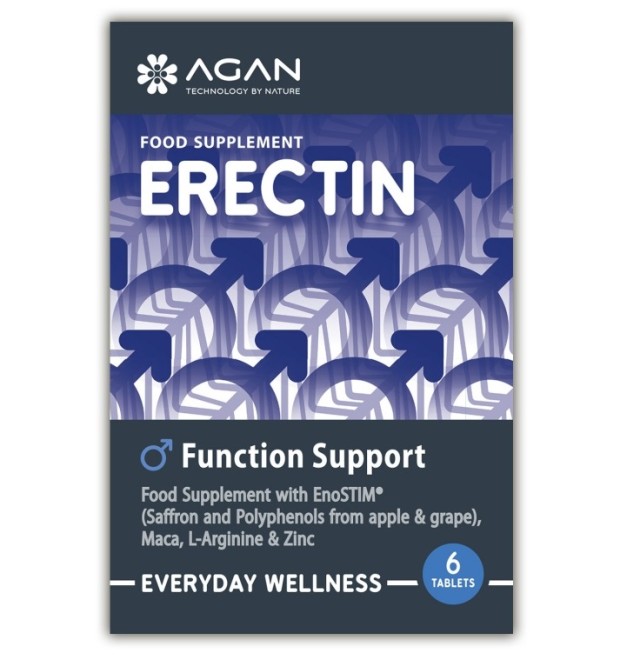 Agan Erectin, Δύναμη, Τόνωση & Απόδοση 6 Ταμπλέτες