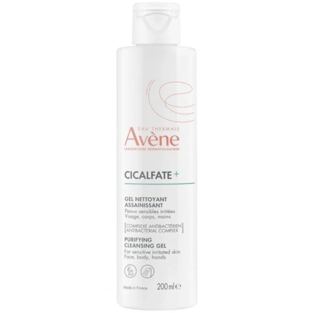Avene Cicalfate+ Gel Nettoyant Εξυγιαντικό Gel Καθαρισμού για Ευαίσθητο & Ερεθισμένο Δέρμα 200ml