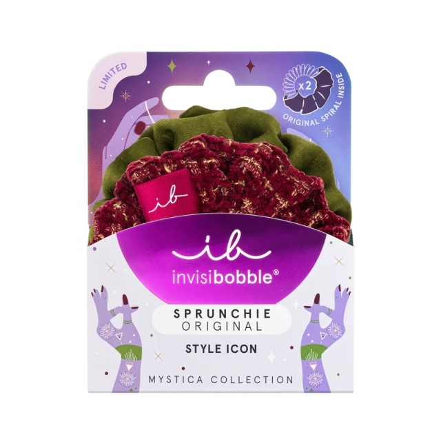 Invisibobble Spunchie Duo Mystica Merry For Love 2 τεμάχια