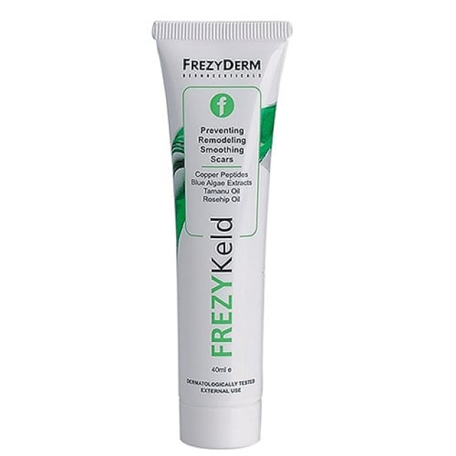Frezyderm Frezykeld Αναπλαστική Κρέμα για τη Πρόληψη, Βελτίωση και Λείανση Ουλών, 40ml