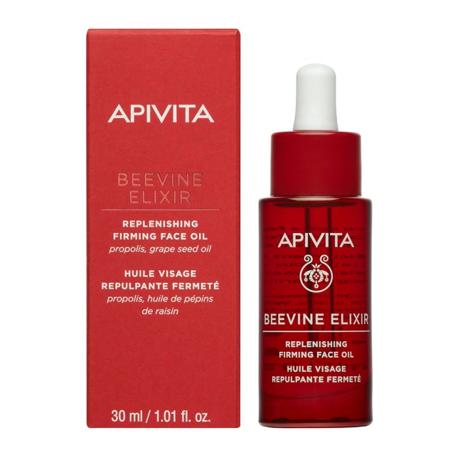 Apivita Beevine Elixir Λάδι Προσώπου Για Αναδόμηση & Σύσφιξη 30ml