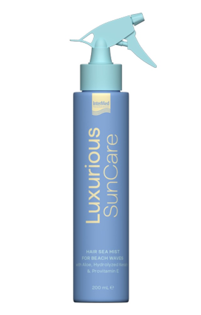 Intermed Luxurious SunCare Hair Sea Mist για Κυματιστά Μαλλιά 200ml