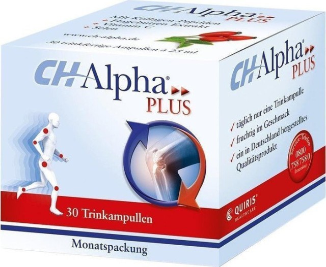 CH-Alpha Plus Fortigel Υδρολυμένο Πόσιμο Κολλαγόνο 30 Φιαλίδια x 25ml