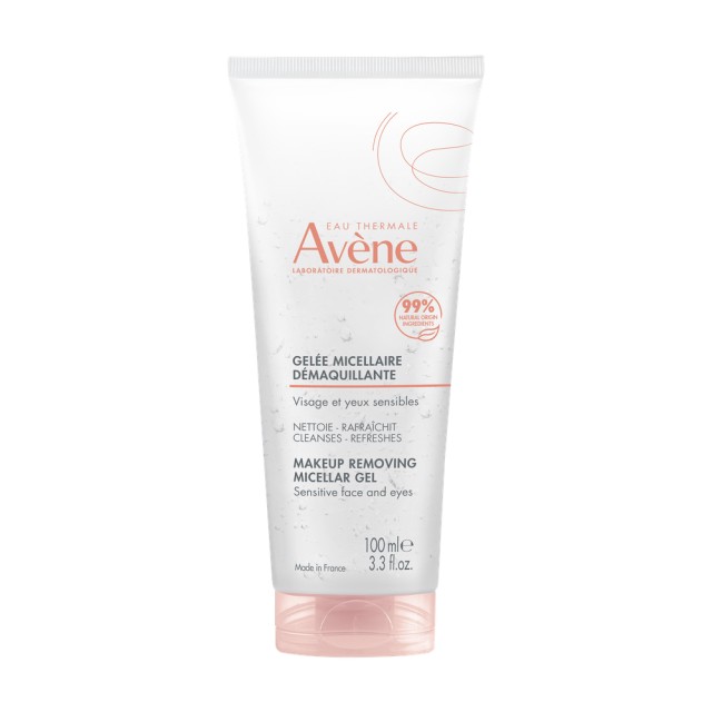 Avene MakeUp Removing Micellar Gel για Ντεμακιγιάζ, Πρόσωπο & Μάτια, Ευαίσθητα Δέρματα 100ml