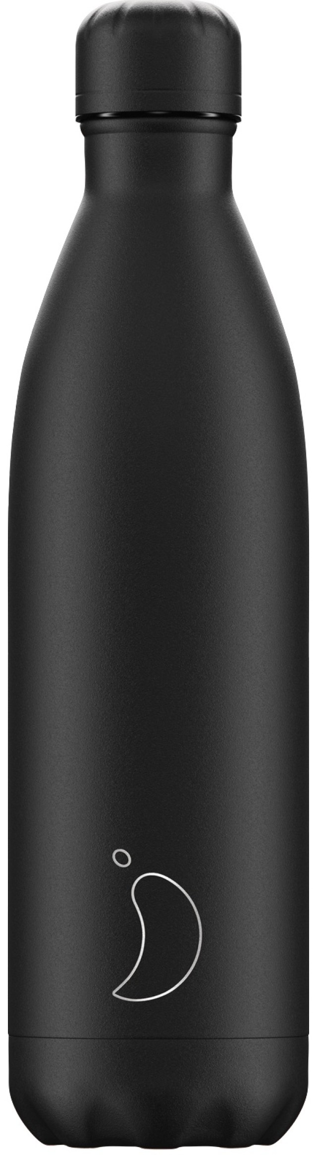 Chillys Μπουκάλι Θερμός 750ml, Monochrome Edition All Black