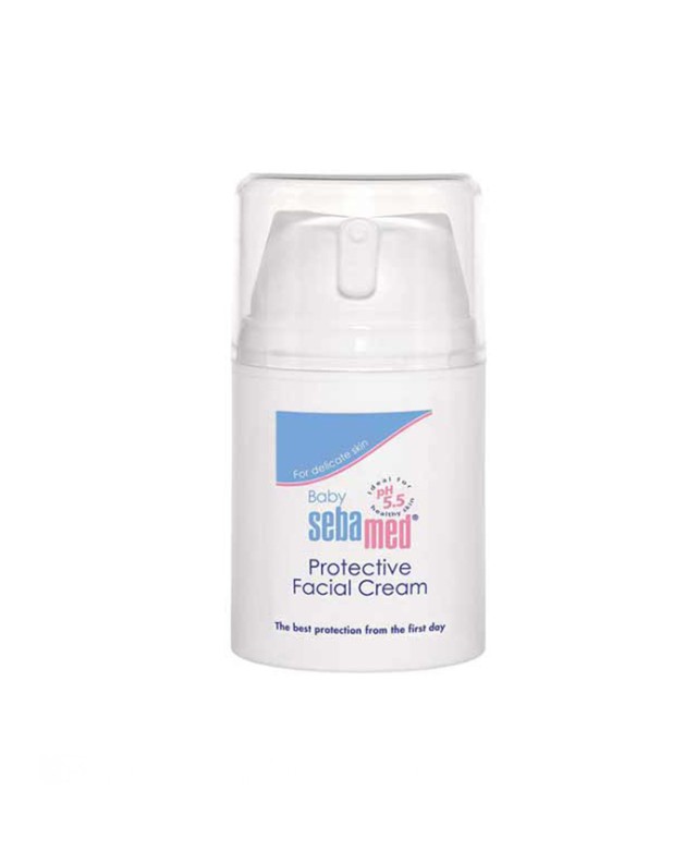 Sebamed Baby Protective Facial Cream, Βρεφική Ενυδατική Κρέμα Προσώπου 50ml