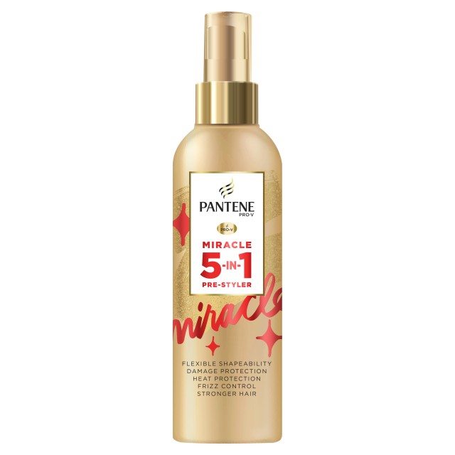 Pantene Miracle 5in1 Pre Styler Spray Προστασία από Φθορά & Θερμότητα 200ml