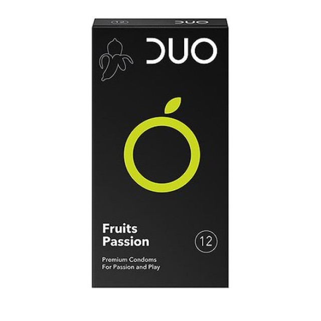 DUO Fruits Passion Προφυλακτικά 12τμχ