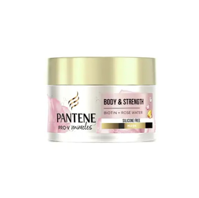 Pantene Pro-V Miracles Rose Water Mask, Μάσκα για Όγκο & Δύναμη 160ml