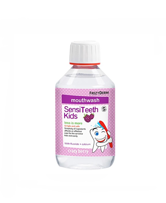Frezyderm Sensiteeth Kids Mouthwash, Παιδικό Στοματικό Διάλυμα 250ml