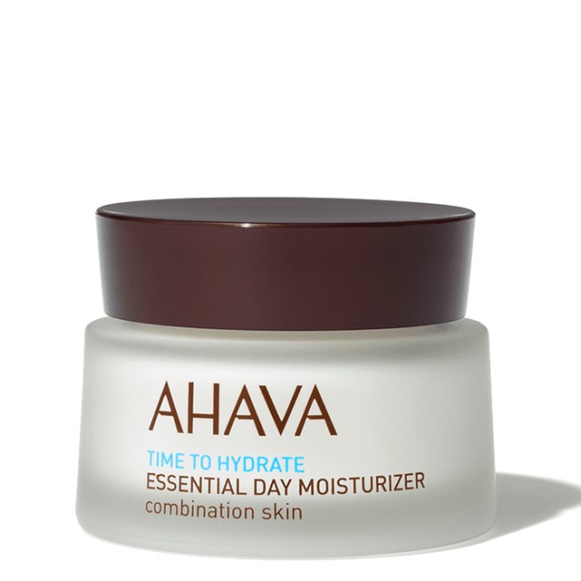 Ahava Time to Hydrate, Essential Day Moisturizer for Combination Skin, Ενυδατική Προσώπου για Μικτό Δέρμα 50ml
