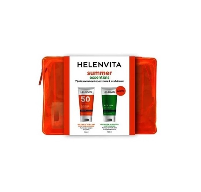Helenvita Promo Sun Cream Αντηλιακή Κρέμα Σώματος SPF50 150ml & Aloe Vera Soothing Gel Καταπραϋντική Γέλη Αλόης 150ml