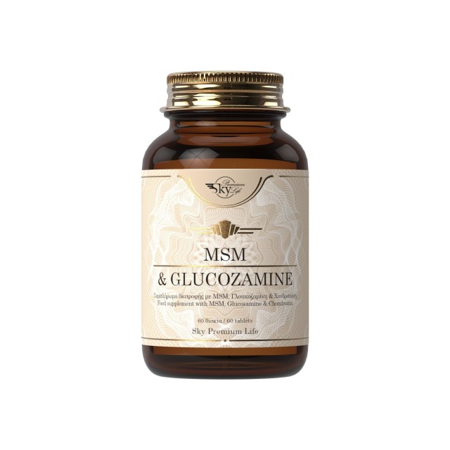 Sky MSM & Glucosamine & Chondroitin 60 Δισκία